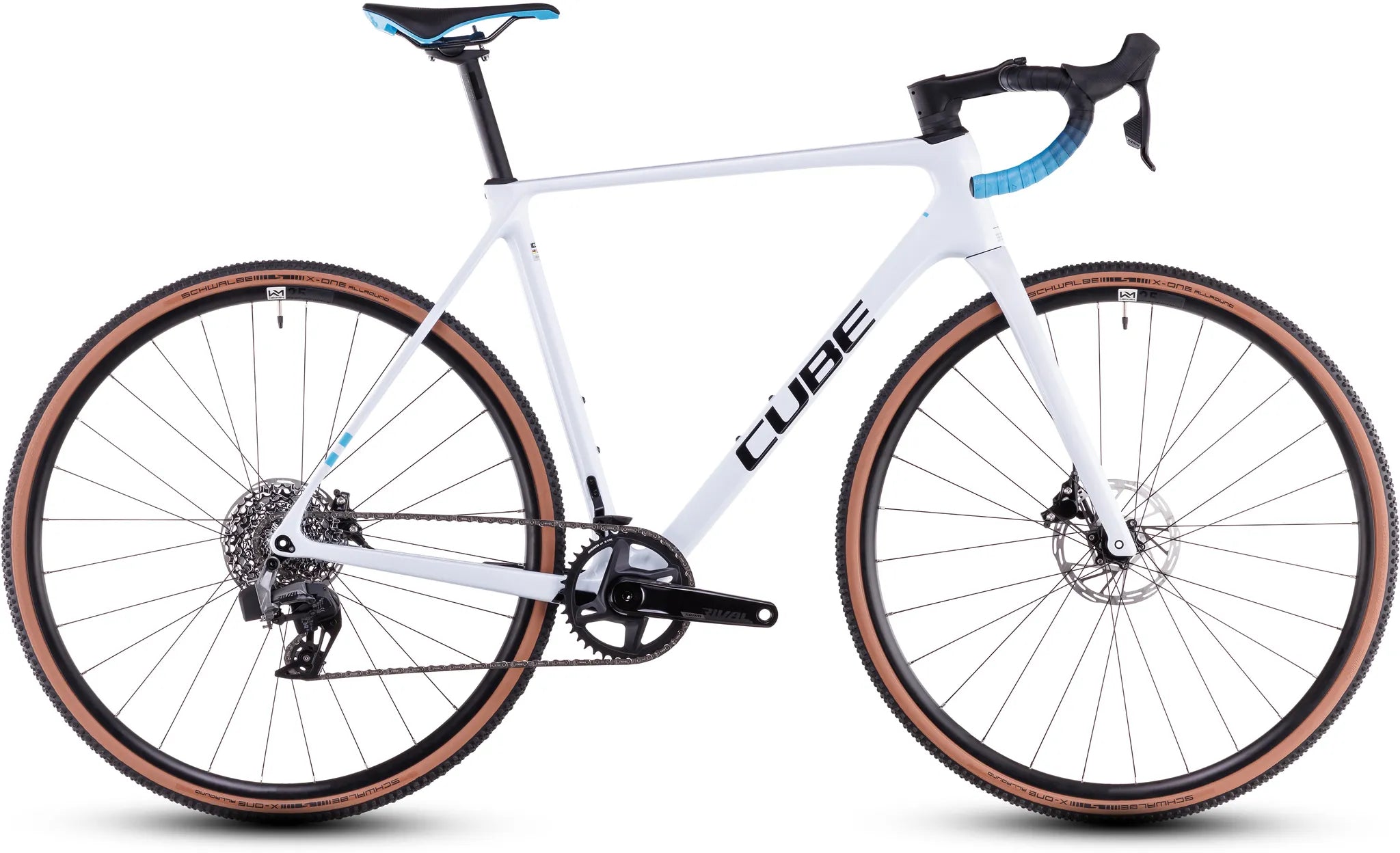 Cube Cross Race C:62 Race polarwhite´n´blue 2026
