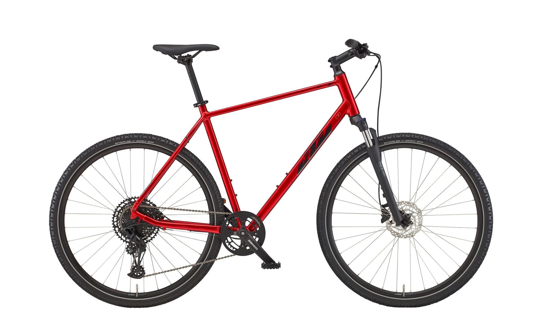 KTM X-LIFE CROSS Diamant Chrome Red (Black&Silver) 2022