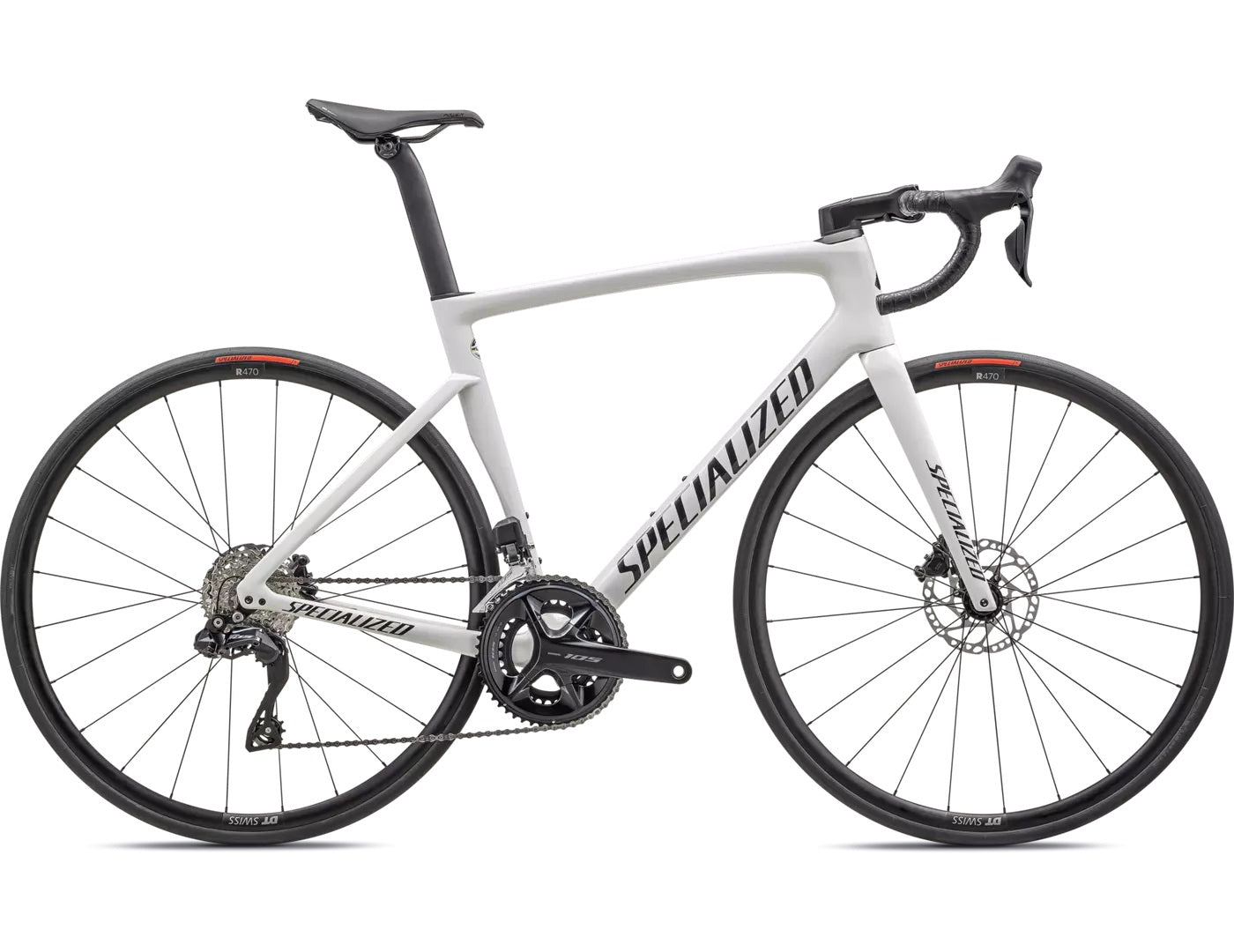 Specialized Tarmac SL7 Comp - Shimano 105 Di2 Gloss Dune White/Obsidian