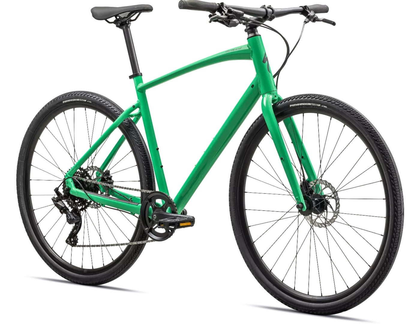 Specialized Sirrus X 2.0 Gloss Electric Greenatin Reflective Smoke