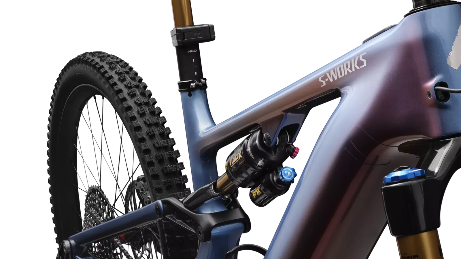 Specialized Levo 4 S-Works Carbon Blau/Rot 2026