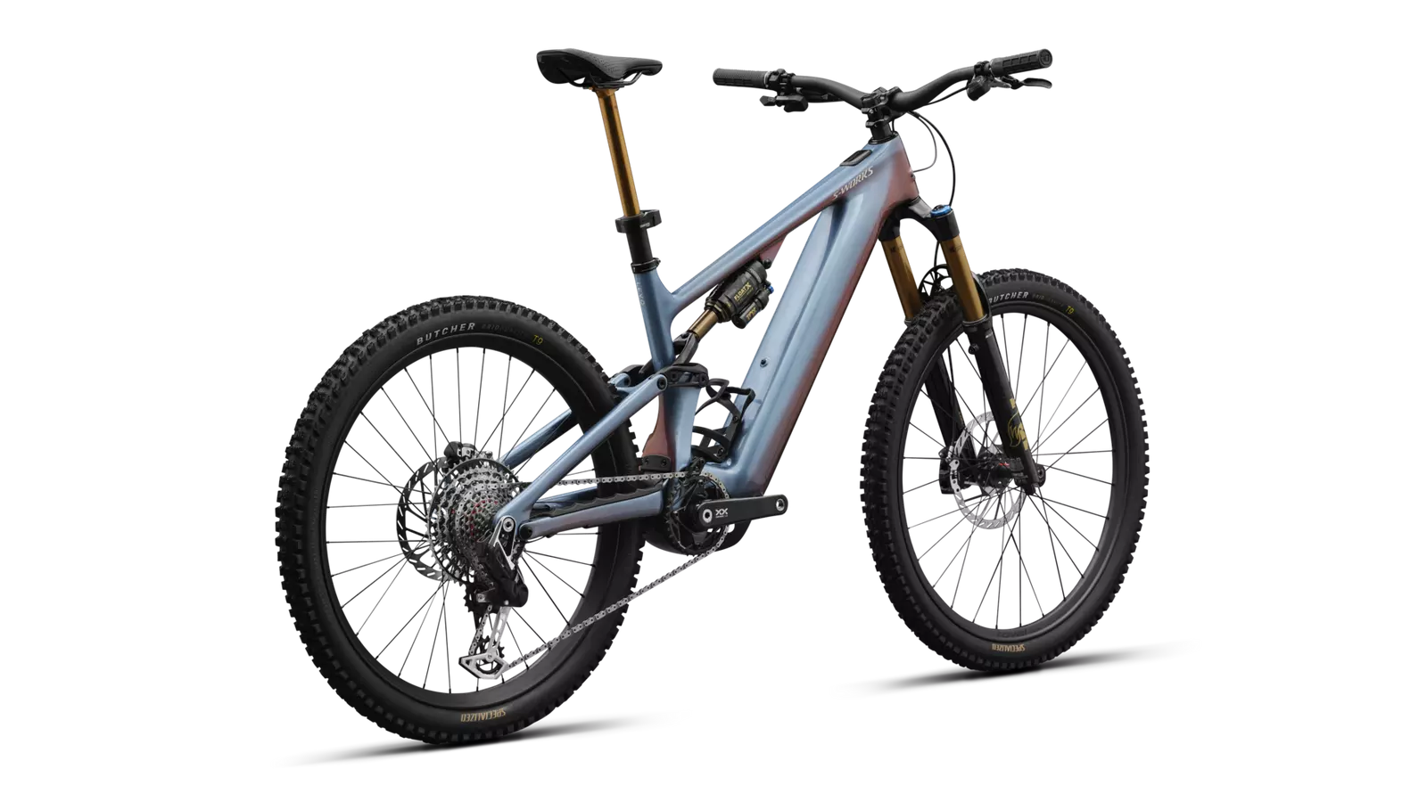 Specialized Levo 4 S-Works Carbon Blau/Rot 2026