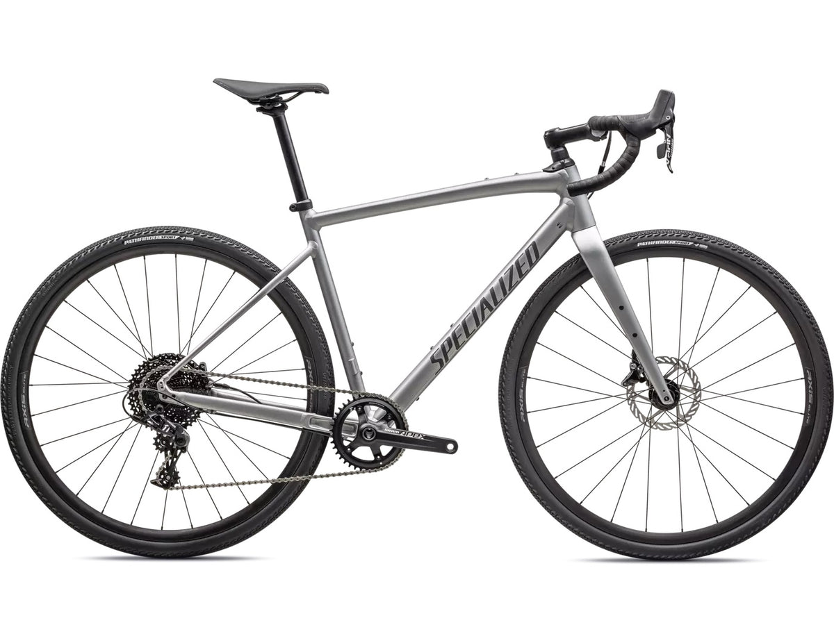 gravel bike silber Specialized Diverge E5 Comp 2023 – Das schnellste & fähigste Gravel-Bike ORIGIN Raptor Sling Sack precise and stable Color:7.3:1-Right Aufbewahren