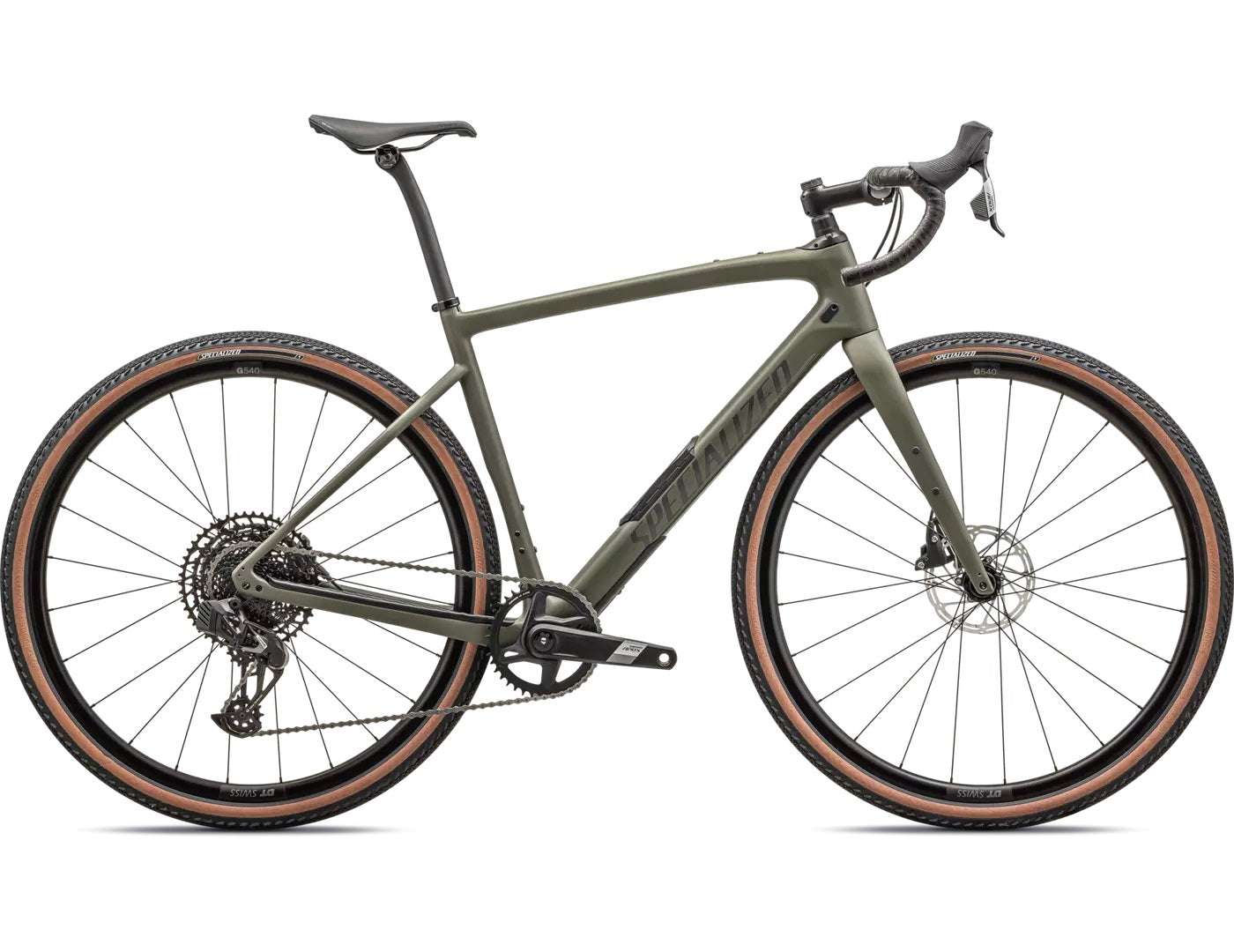 Specialized DIVERGE COMP CARBON Satin Oak Green/Smoke