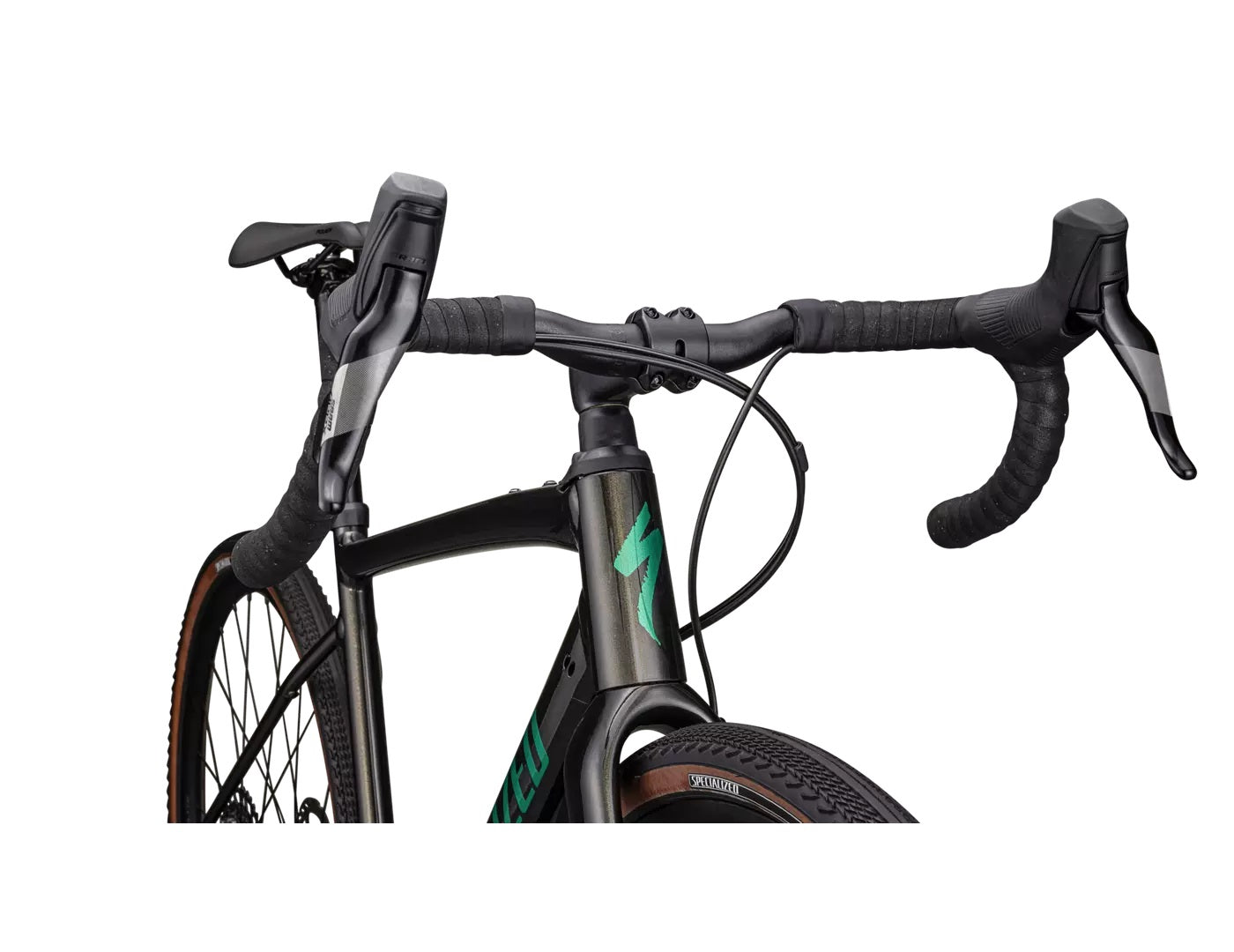 Specialized Diverge E5 Comp Gloss Metallic Obsidian/Metallic Pine Green