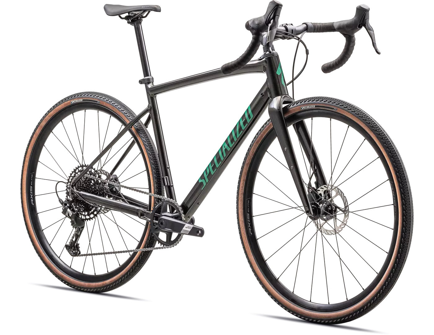 Specialized Diverge E5 Comp Gloss Metallic Obsidian/Metallic Pine Green