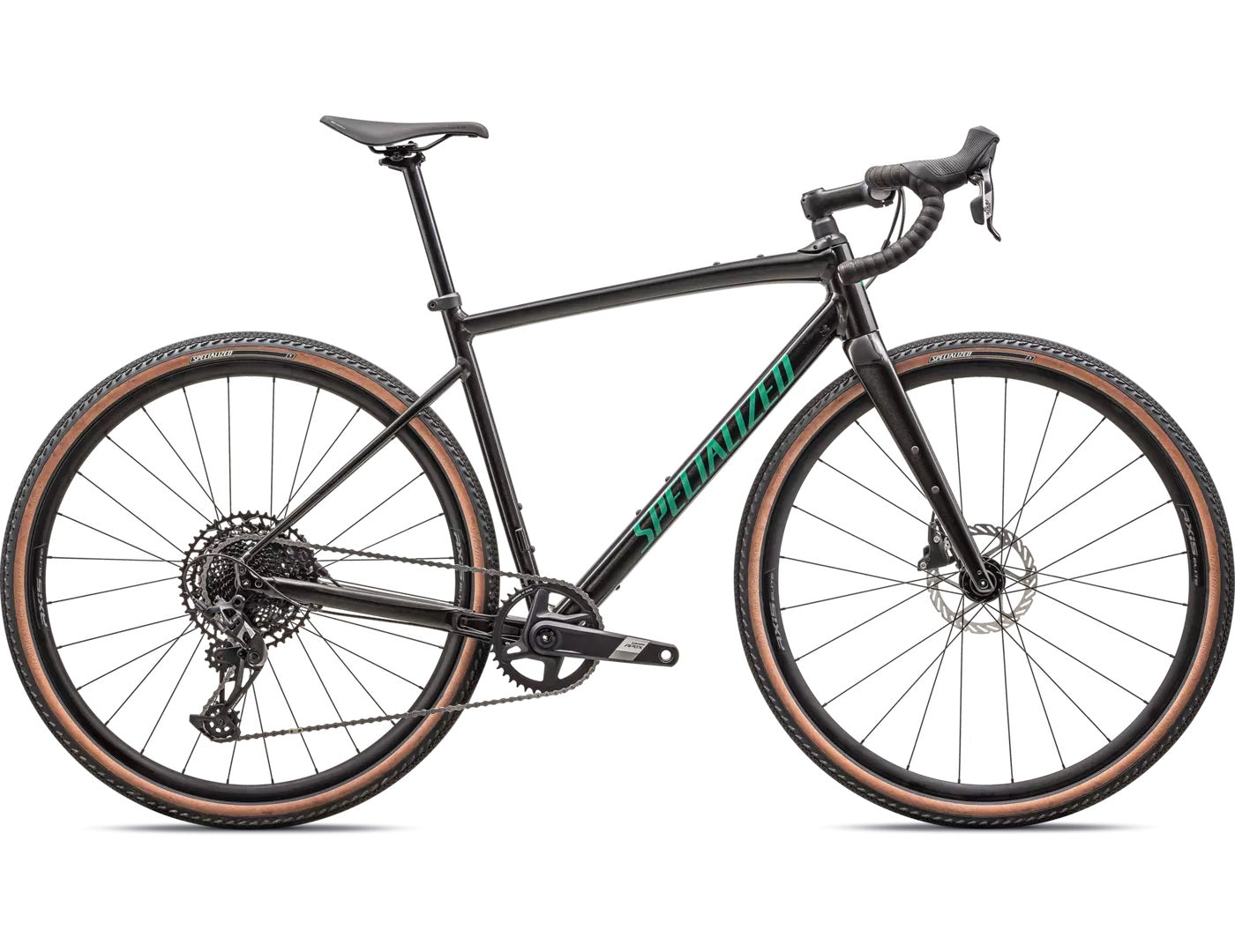 Specialized Diverge E5 Comp Gloss Metallic Obsidian/Metallic Pine Green 2024