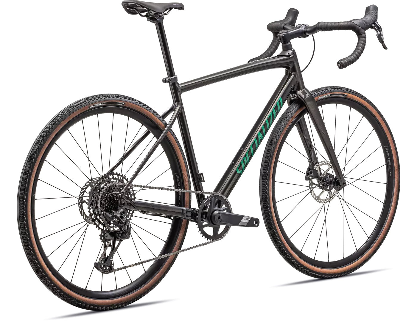 Specialized Diverge E5 Comp Gloss Metallic Obsidian/Metallic Pine Green