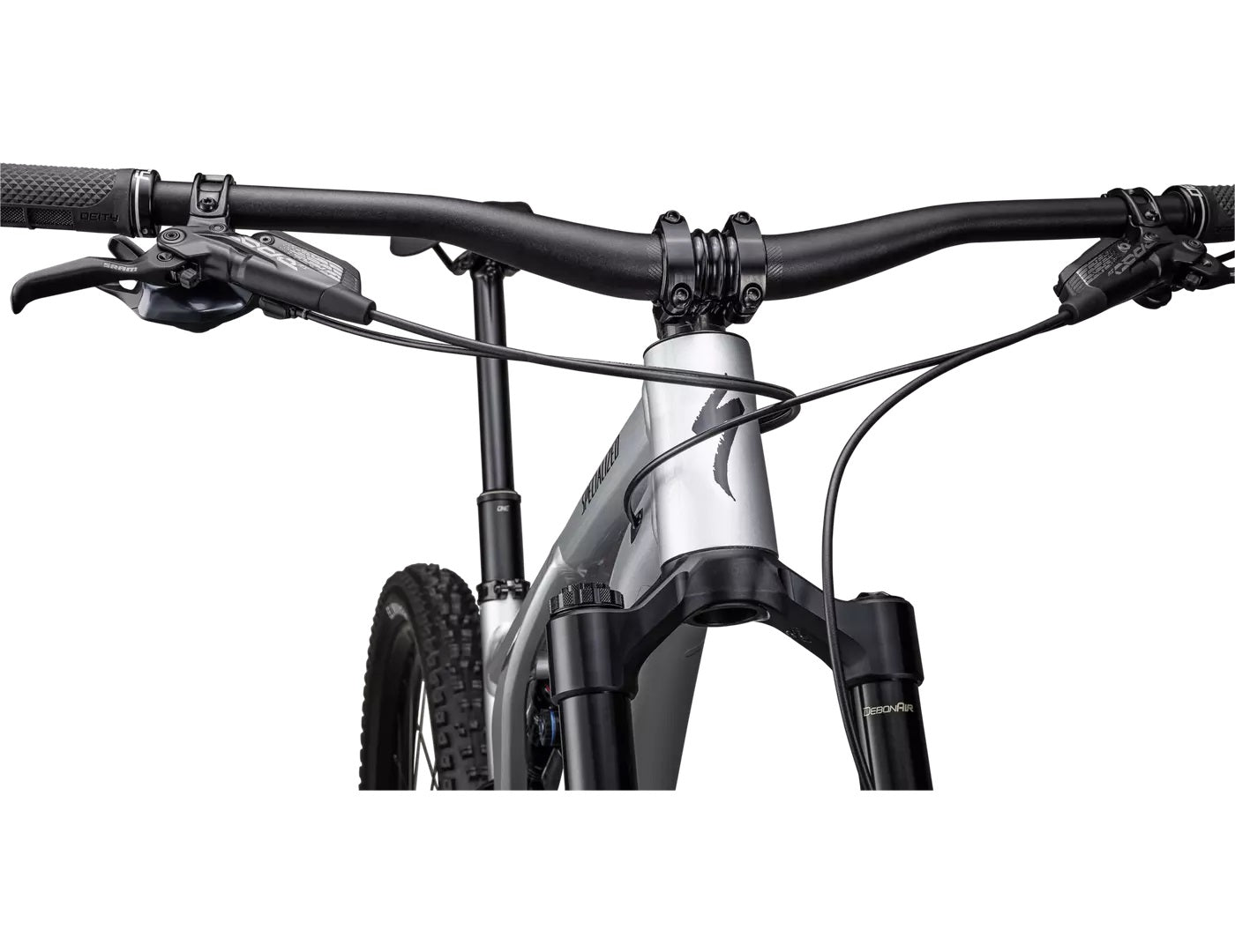 Specialized Stumpjumper Evo Elite Alloy Gloss Silver Dust / Black Tint