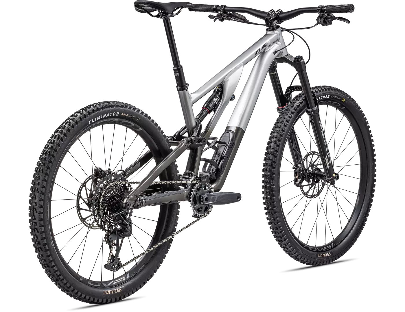 Specialized Stumpjumper Evo Elite Alloy Gloss Silver Dust / Black Tint