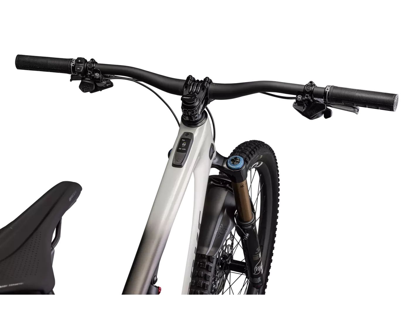 Specialized Levo SL S-Works Carbon White Mountains/Gunmetal