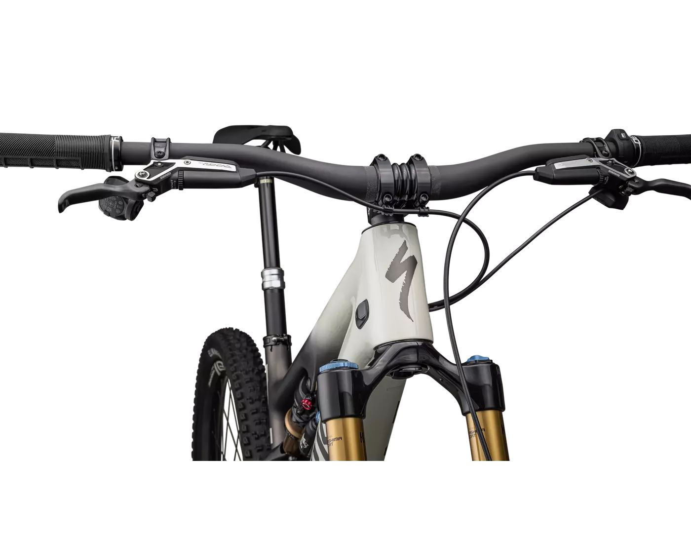 Specialized Levo SL S-Works Carbon White Mountains/Gunmetal