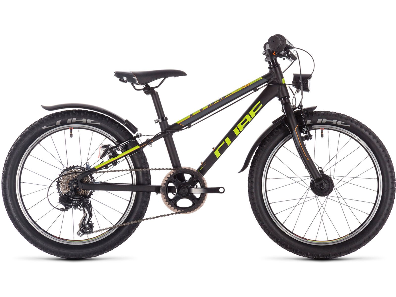 cube fahrrad neon gelb Cube Acid 200 Allroad: Stylisches Abenteuer-Bike in Black'n'Yellow