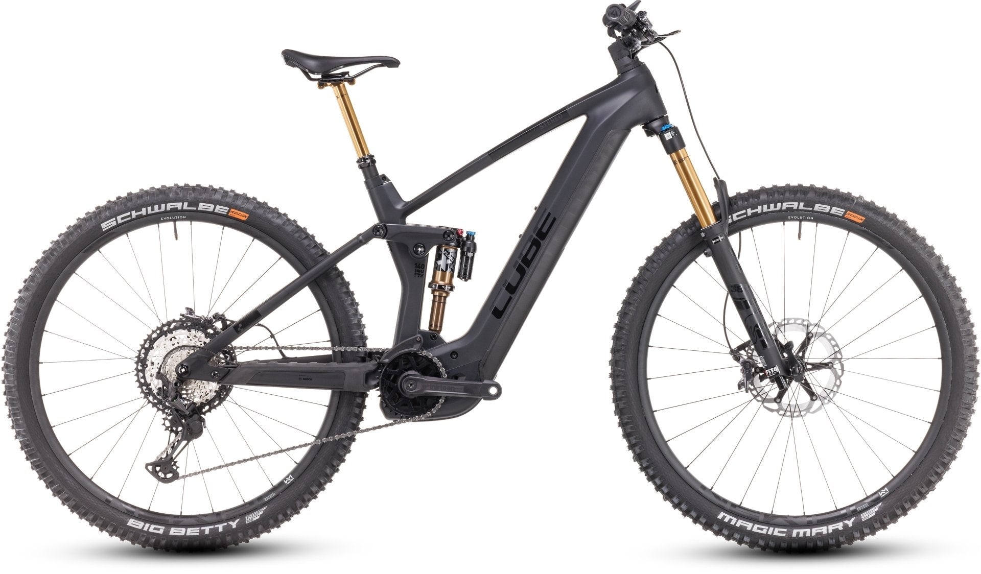 Cube Stereo Hybrid 140 HPC Actionteam 750 carbon´n´black