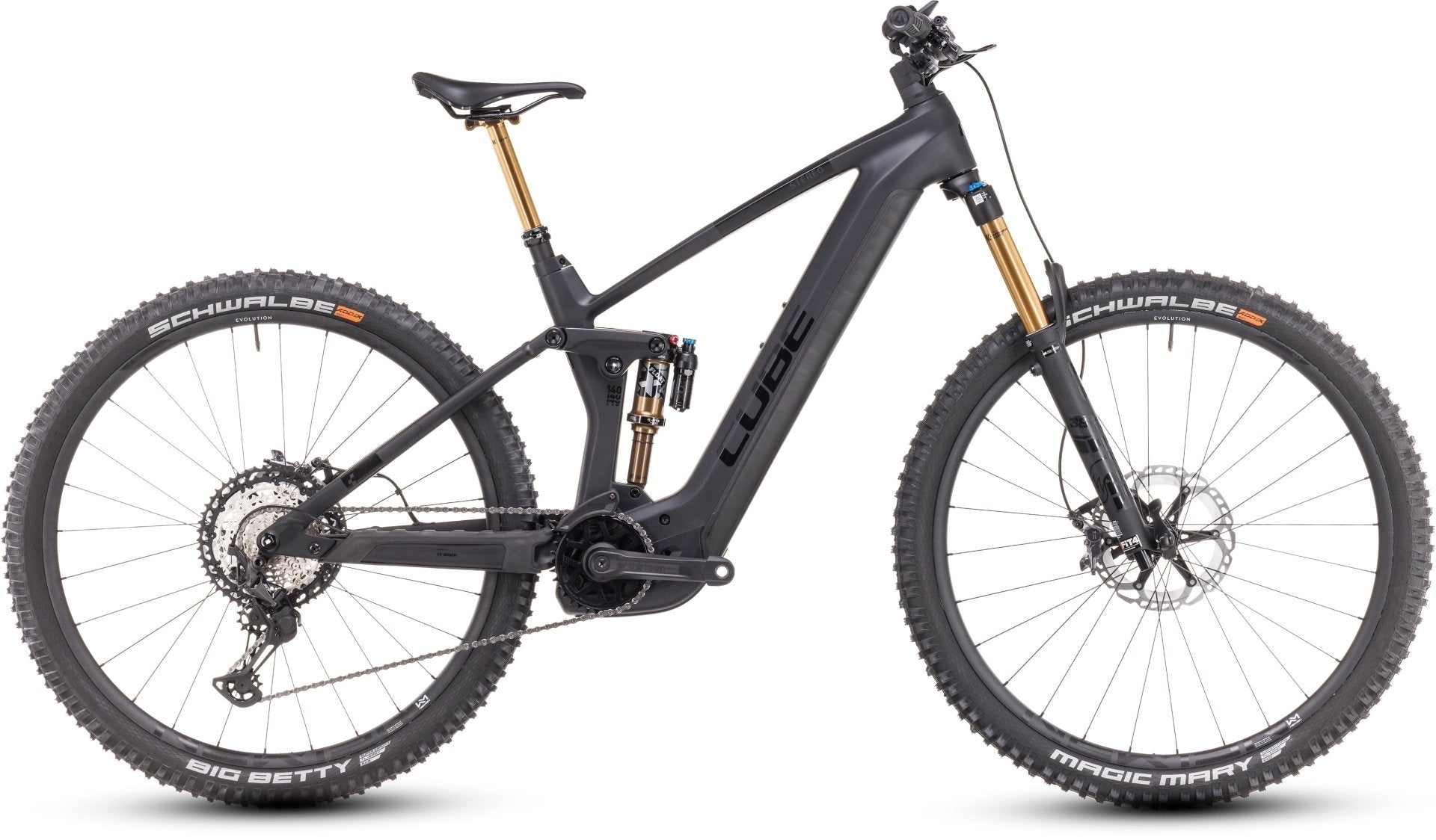 Cube Stereo Hybrid 140 HPC Actionteam 750 carbon´n´black 2024