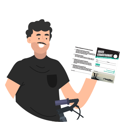 Formular und bike mitbringen