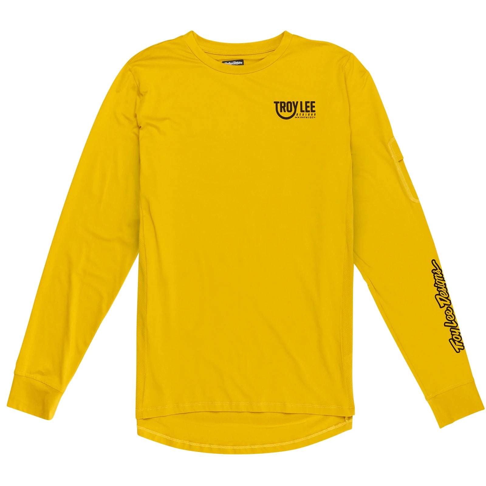Troy Lee Designs Ruckus Long Sleeve Ride Tee Eyez - Liquid-Life #Wähle Deine Farbe_safron