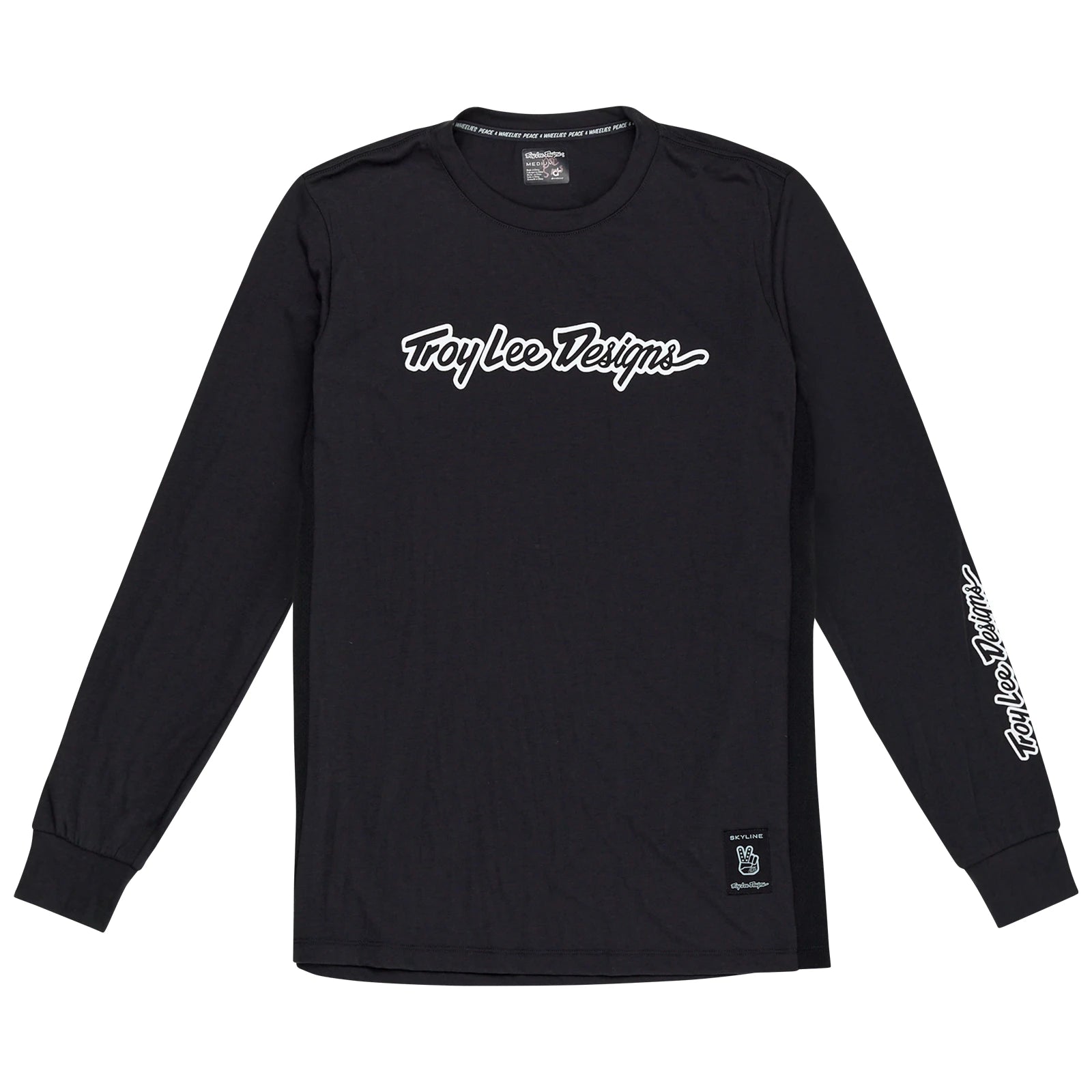 Troy Lee Designs Skyline LS Ride Tee Signature - Liquid-Life #Wähle Deine Farbe_black