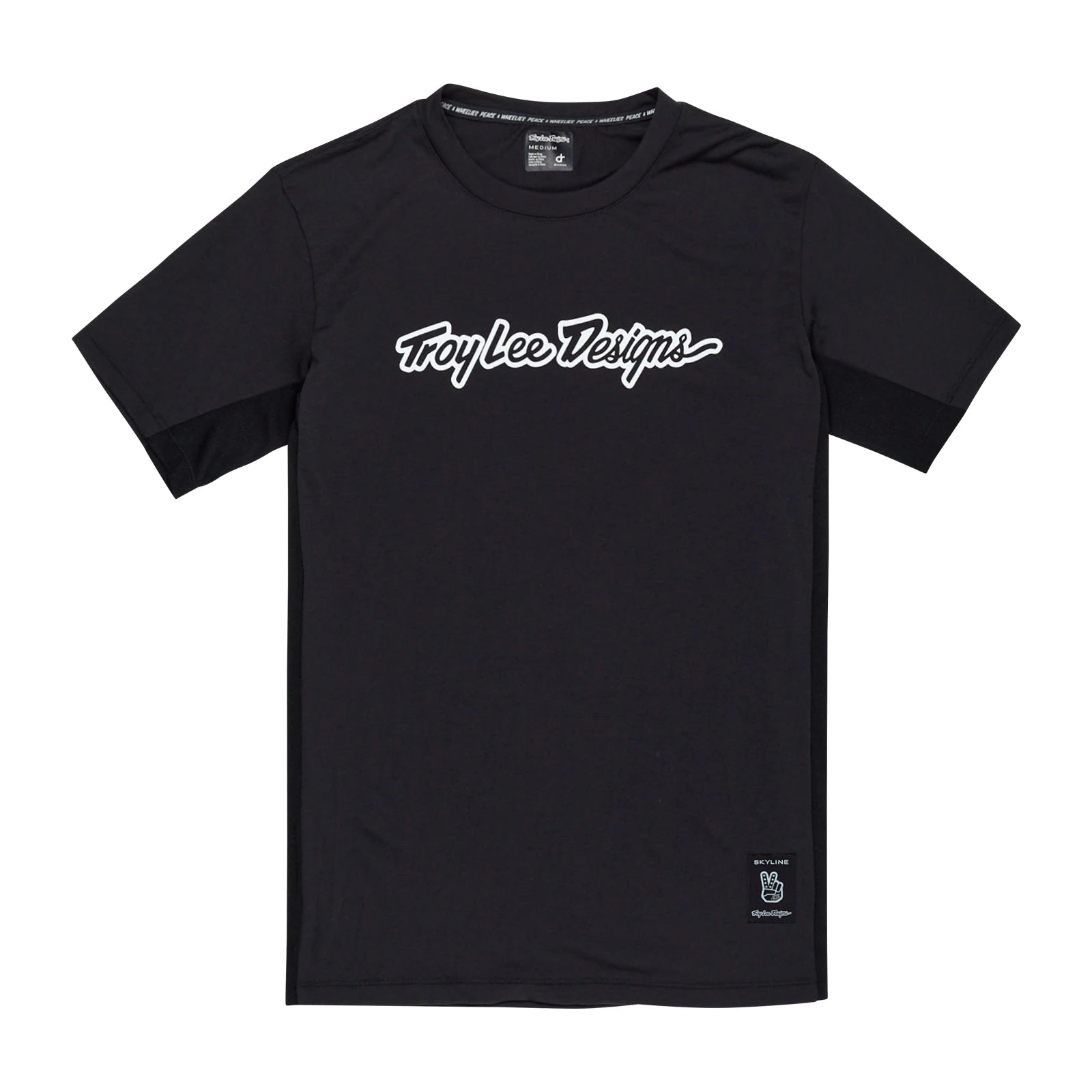 Troy Lee Designs Skyline SS Ride Tee Signature - Liquid-Life #Wähle Deine Farbe_black