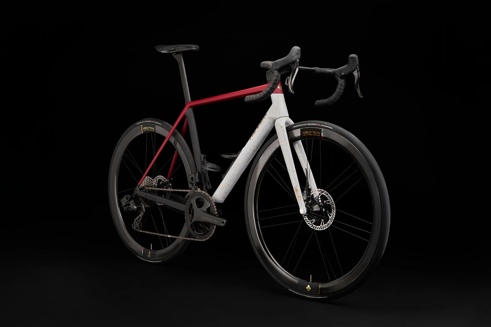 Colnago C72 La Scala Road Disc SuperRecord Limited Edition white/red 2027 - Liquid-Life