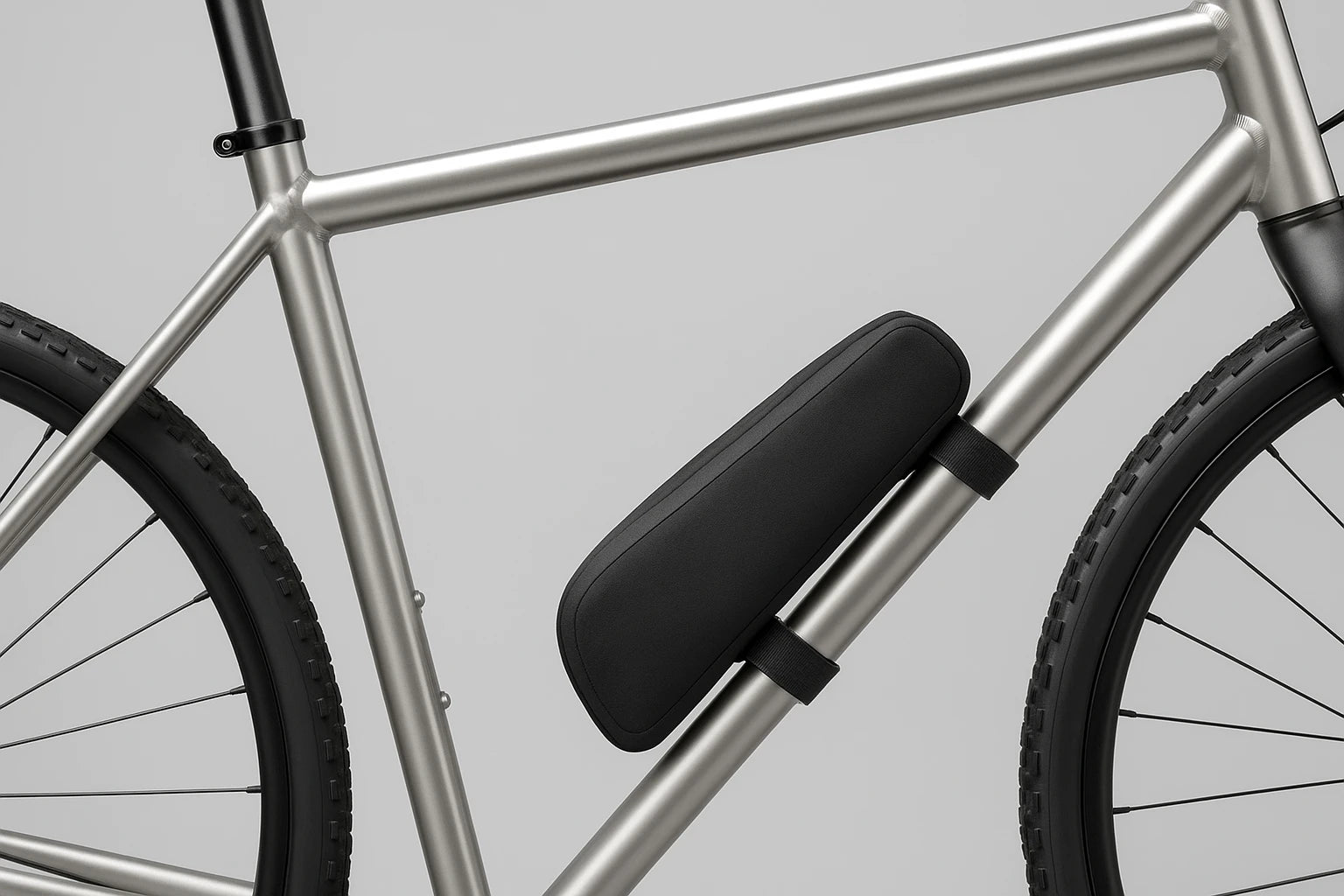 was ist eine Downtube Tasche? Fahrrad Rahmen mit einer Downtube Rahmentasche