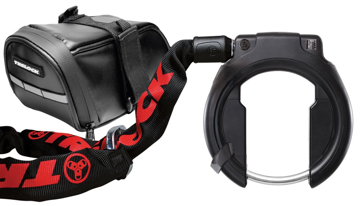 Trelock RS 453 NAZ BAL + ZR 355 (100 cm) + Satteltasche - Liquid-Life #Wähle Deine Farbe_schwarz