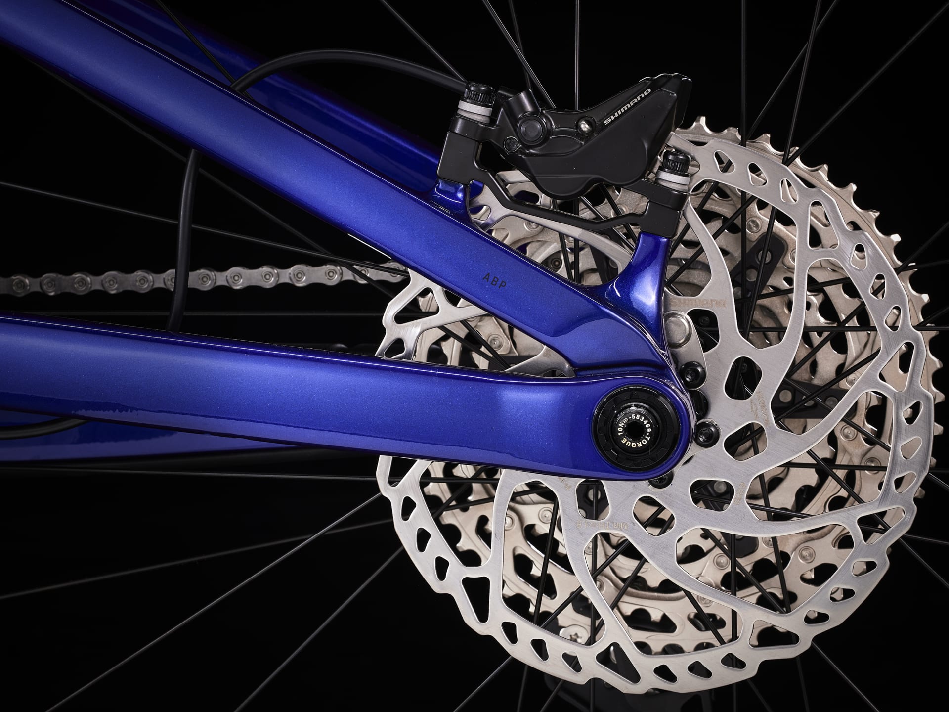 Trek Fuel EXe 9.5 dunkelblau