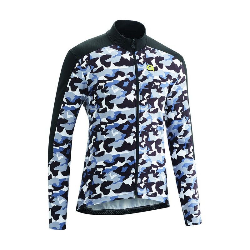 Gonso He. Radtrikot Estrop lang FZ #Wähle Deine Farbe_lime/white/black