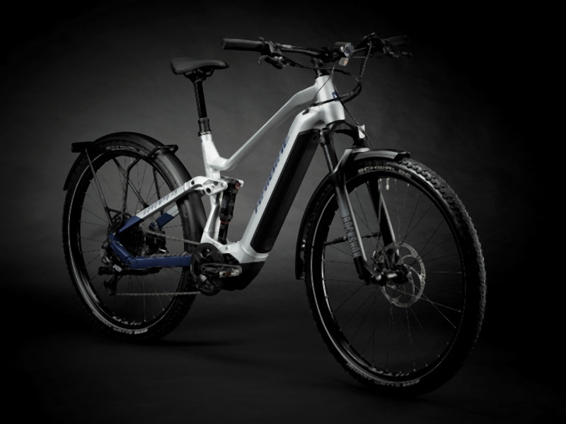 Haibike Adventr FS 9 Silver Blue