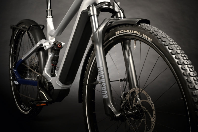 Haibike Adventr FS 9 Silver Blue