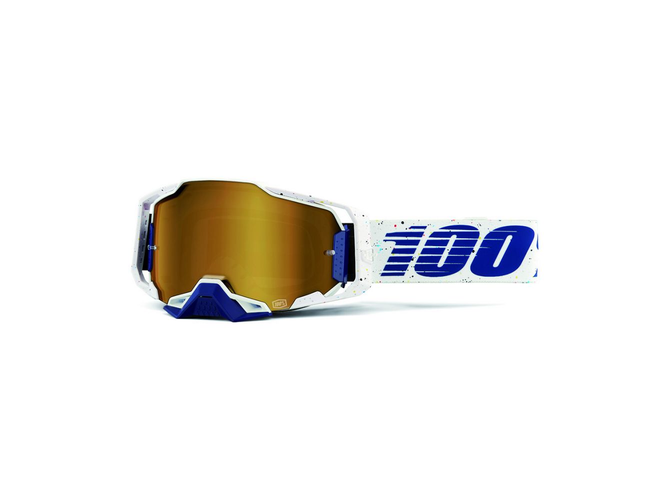 100% Armega Goggle - Mirror Lens 2024 - Liquid-Life #Wähle Deine Farbe_Solis