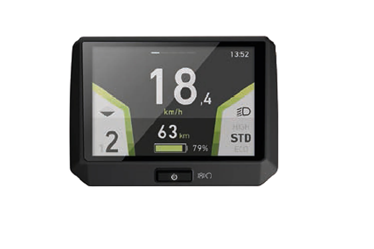 Flyer Upstreet 7.10 Pearl Black Gloss Gent