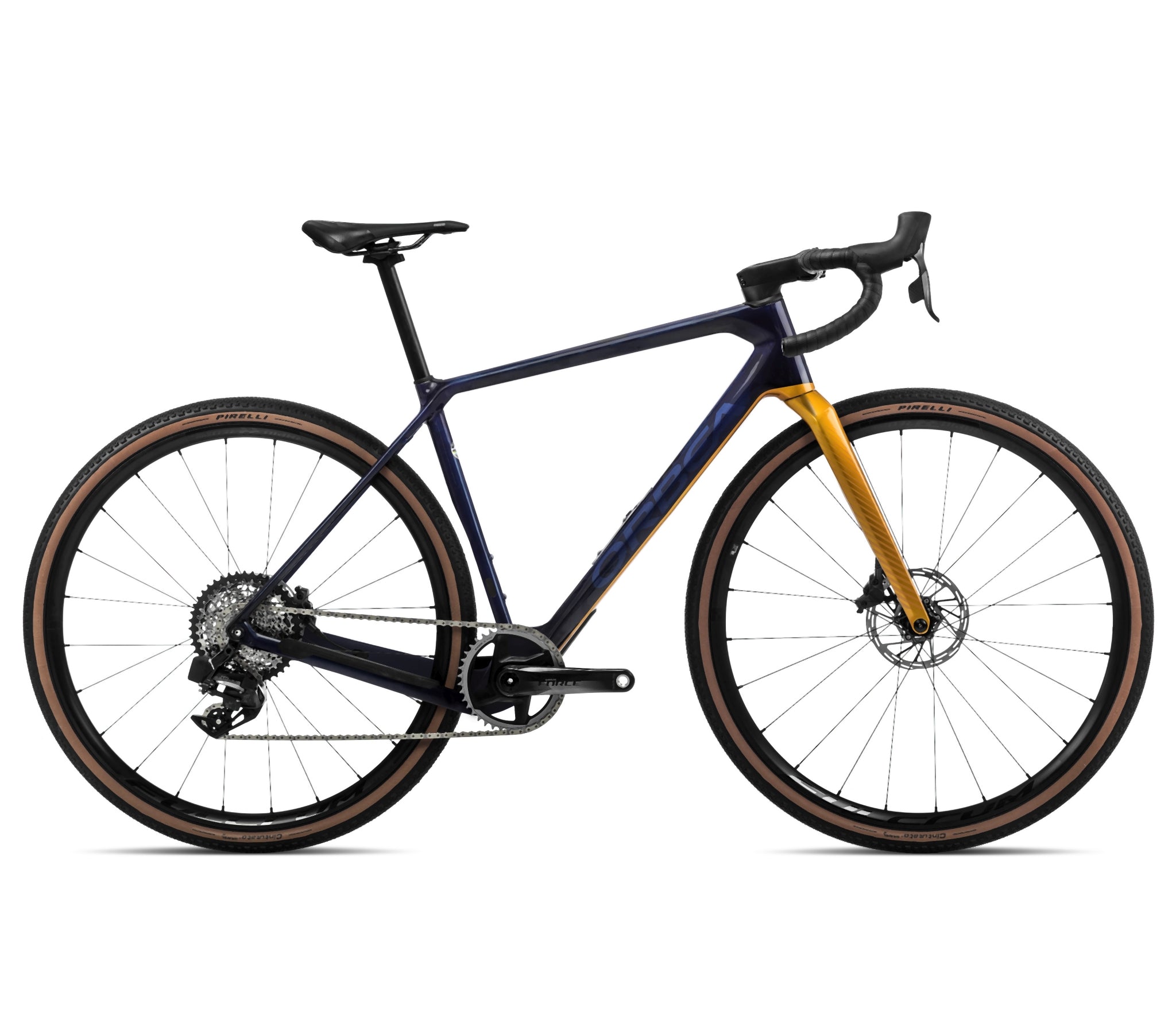 Orbea TERRA M21eTEAM 1X Blue Carbon ViewLeo Orange