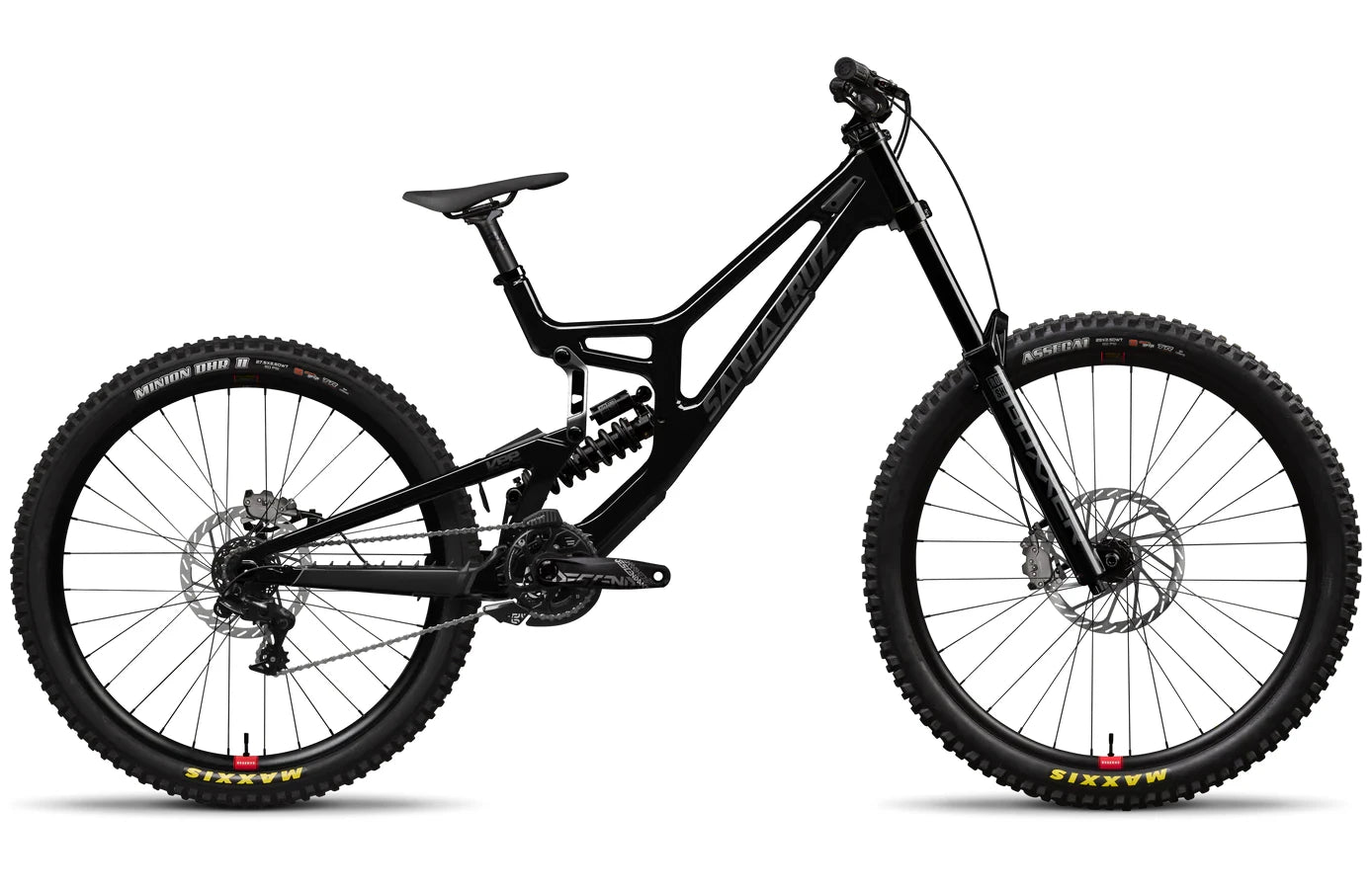 Santa Cruz V10 DH S-Kit Gloss Black Sparkel 2025