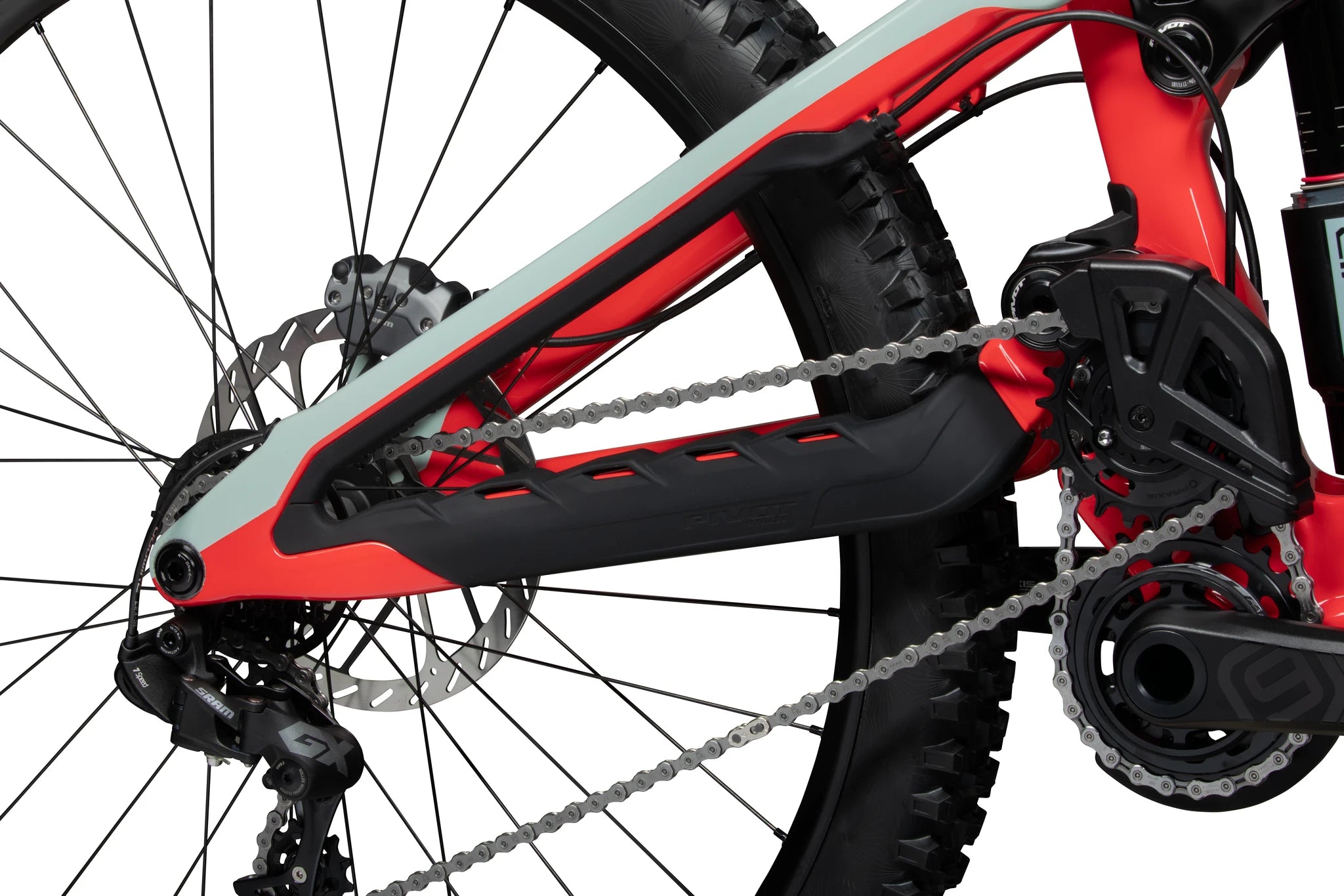 Pivot Phoenix V5 Pro Saint MX AL Red Mint 2025