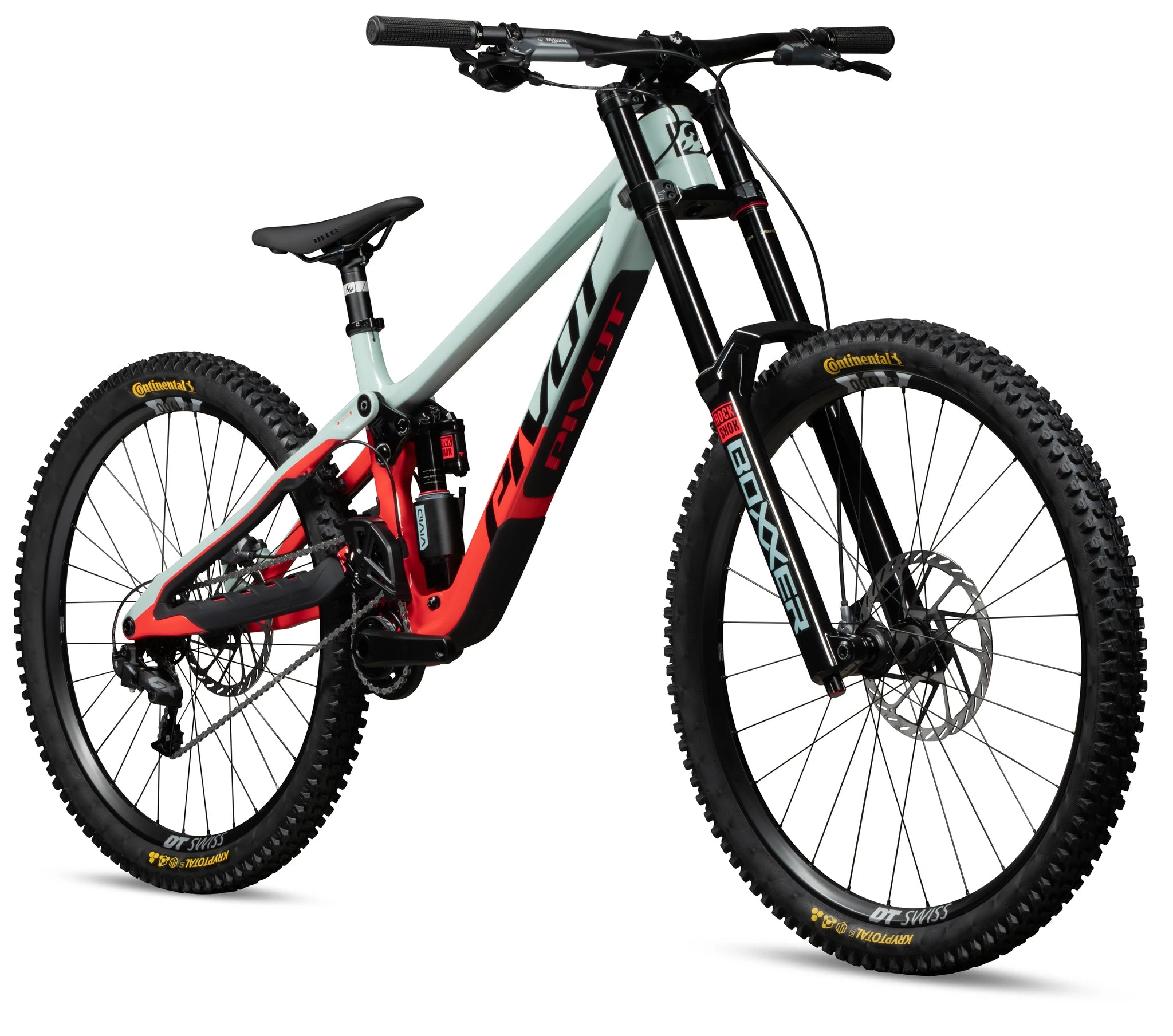 Pivot Phoenix V5 Pro Saint MX AL Red Mint 2025