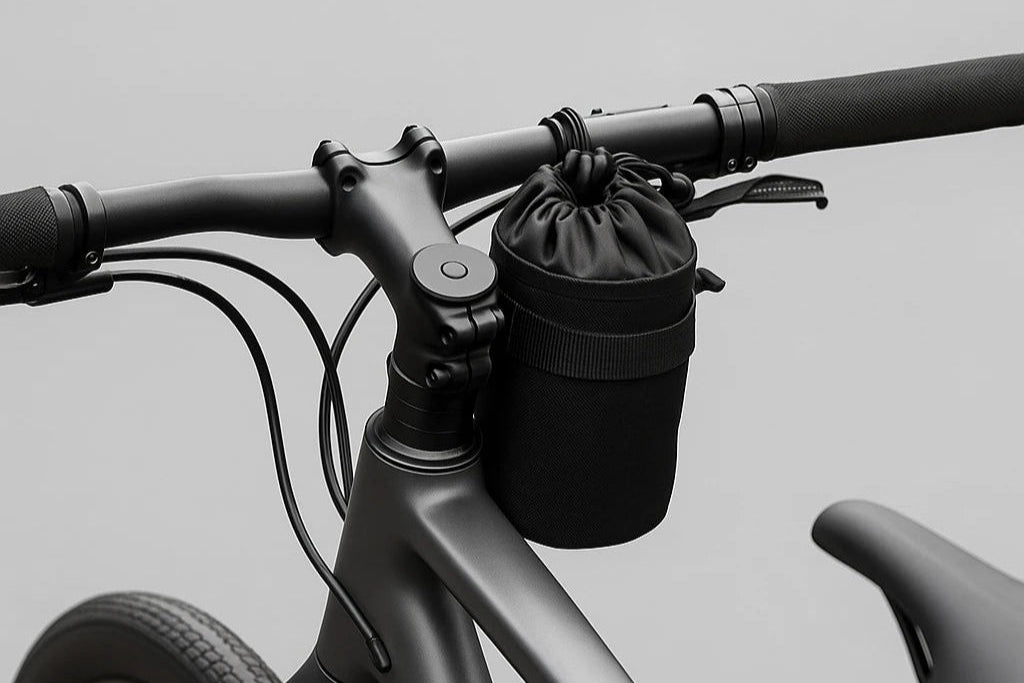 Pouch Bag Lenkertasche befestigt einem Urbanbike Citybike Lenker
