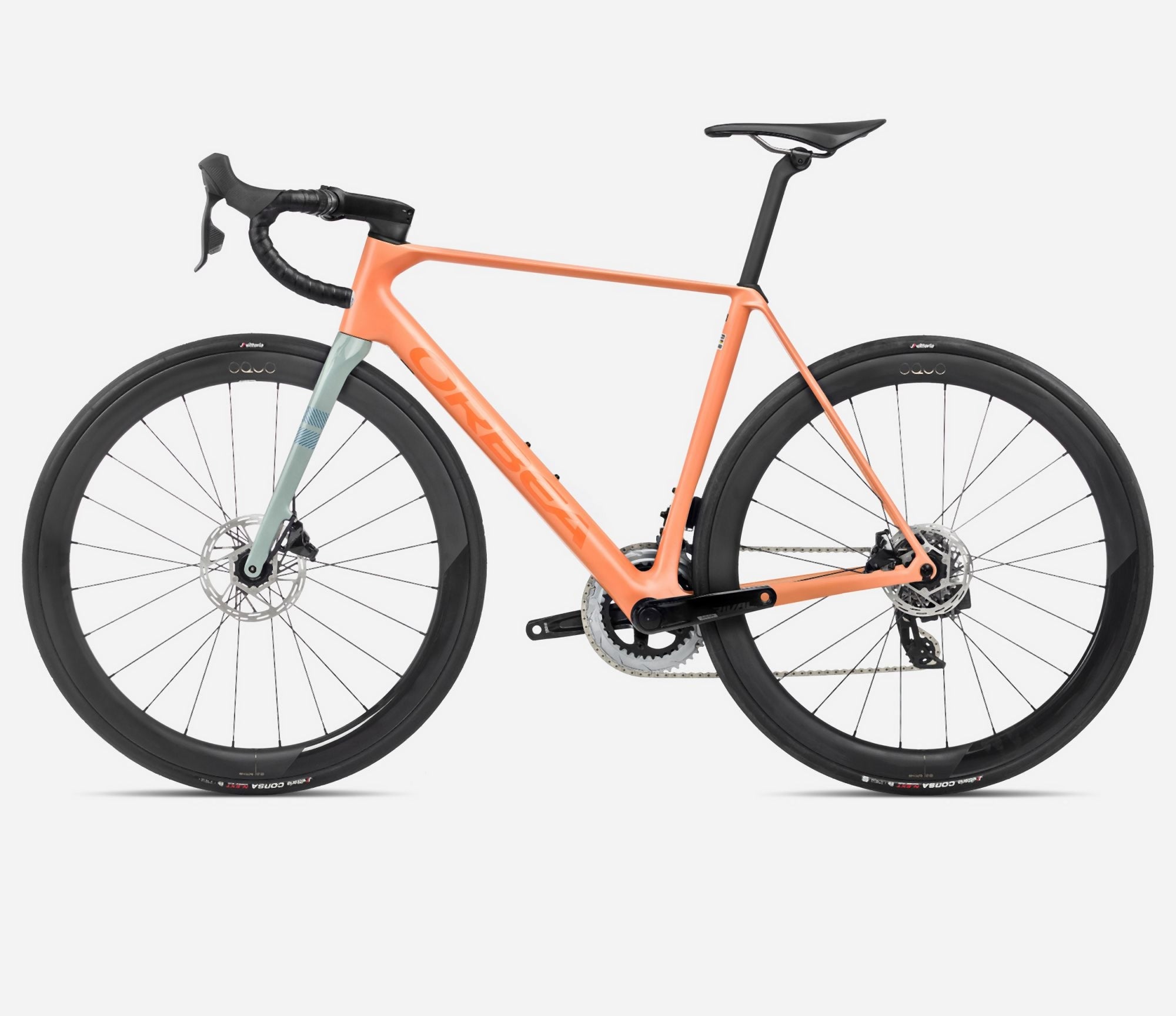 Orbea ORCA M31eLTD PWR Orange Cloud - Stone Blue