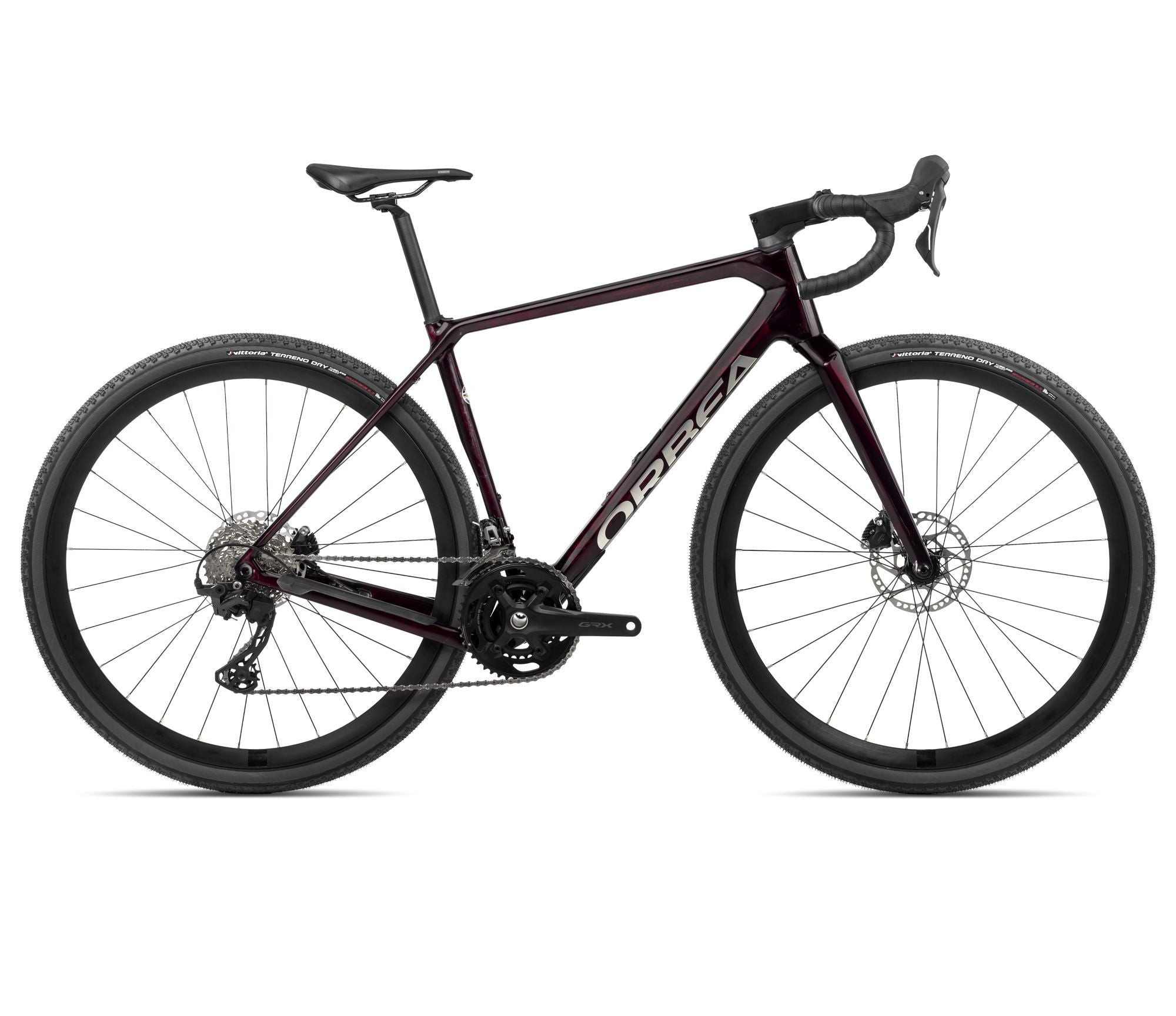 Orbea TERRA M30TEAM Wine Red Carbon View