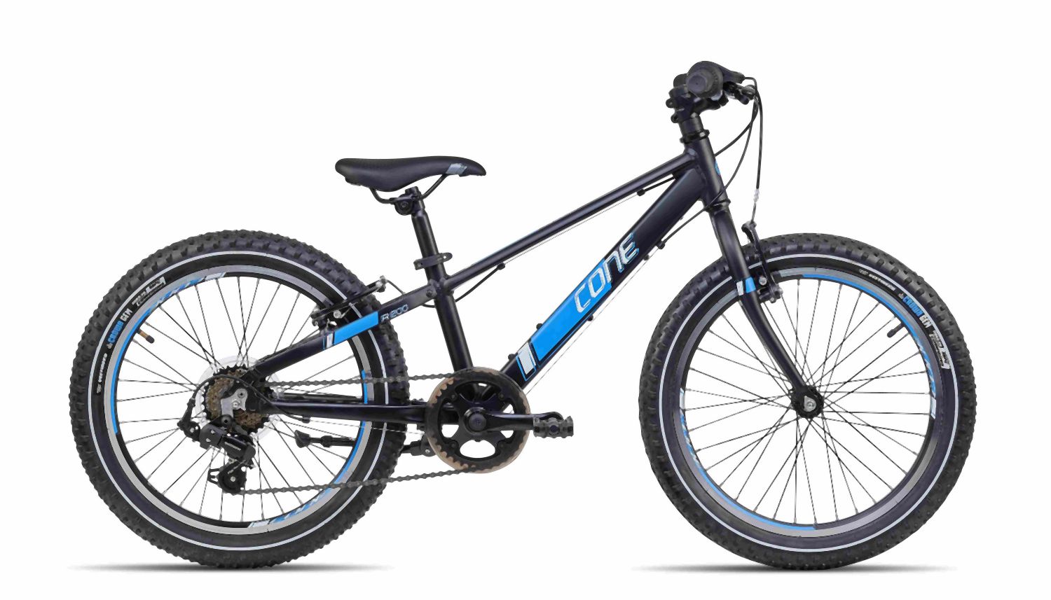 kinderfahrrad cone CONE R200 K7 Offroad Schwarz/Blau – Dein Upgrade für jedes Gelände