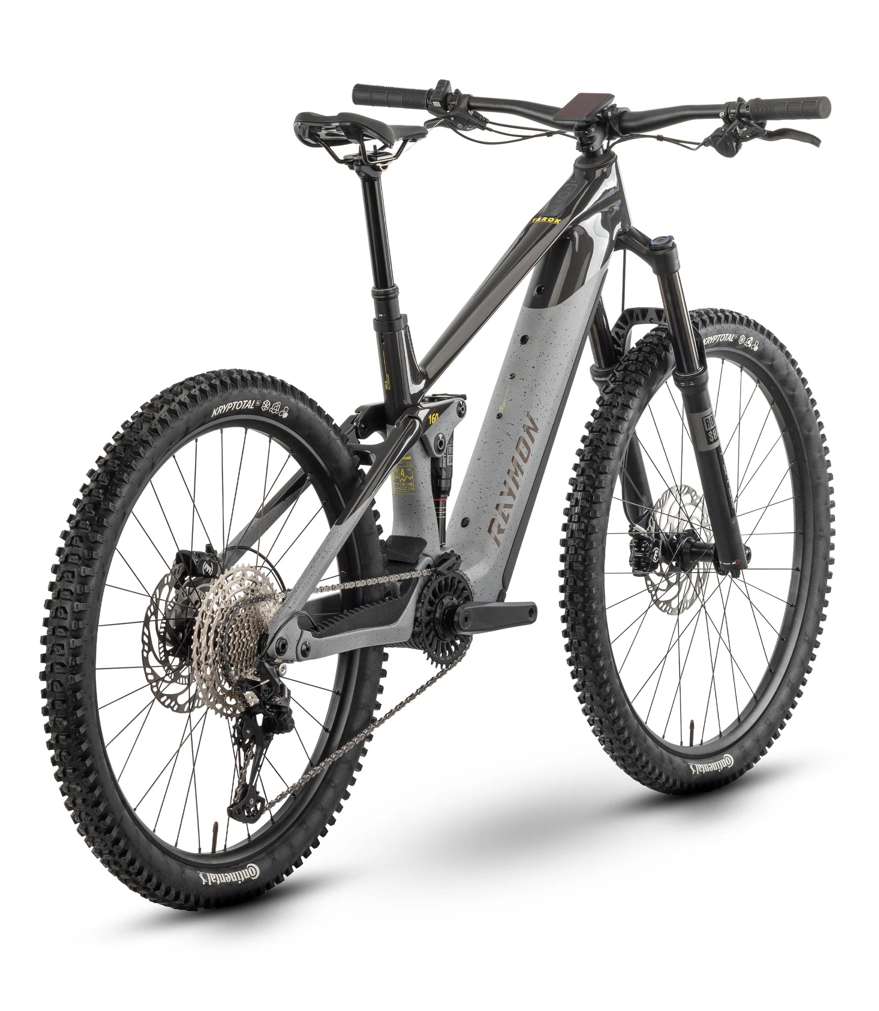 Raymon Tarok grey sparkle / carbon / citron 2025