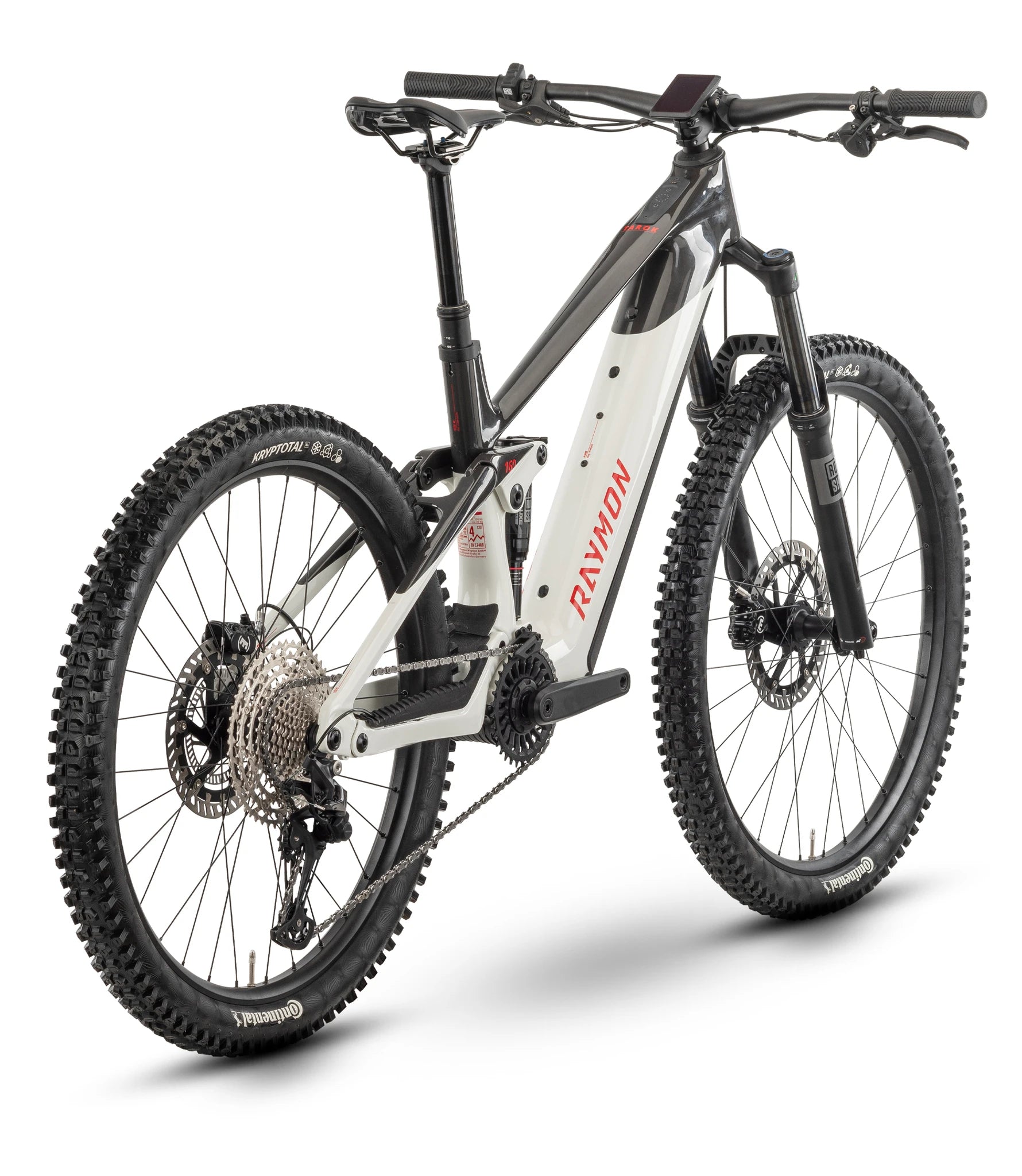 Raymon Tarok white / carbon / red 2025