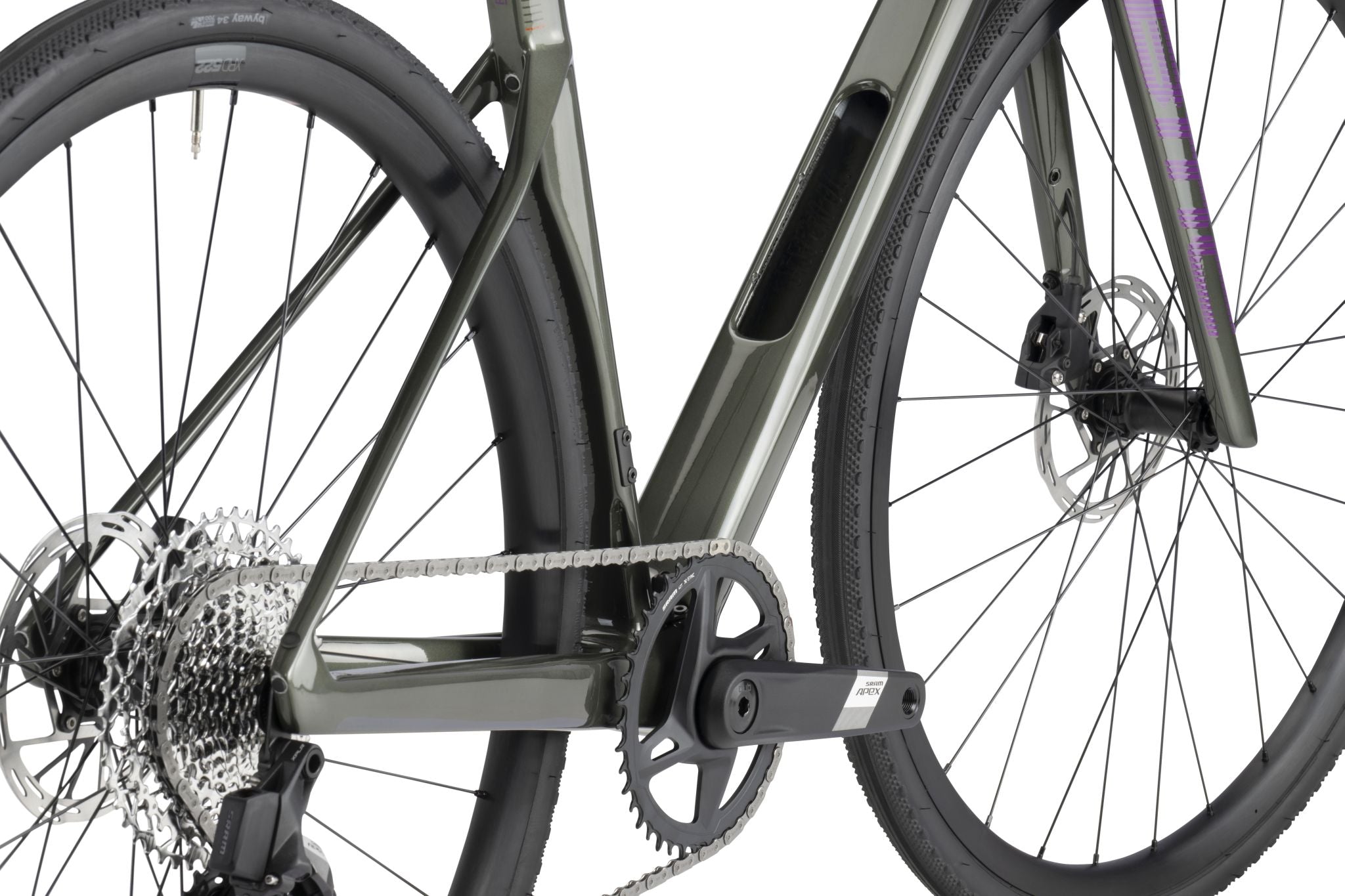 BMC Roadmachine X THREE Steel Green/Purple