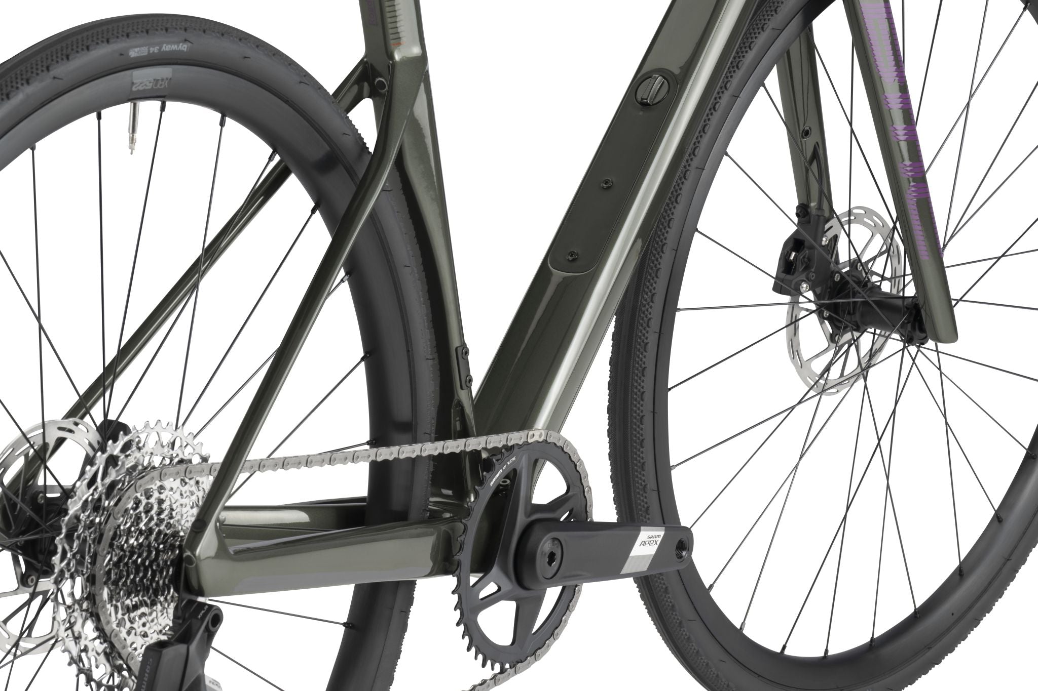 BMC Roadmachine X THREE Steel Green/Purple