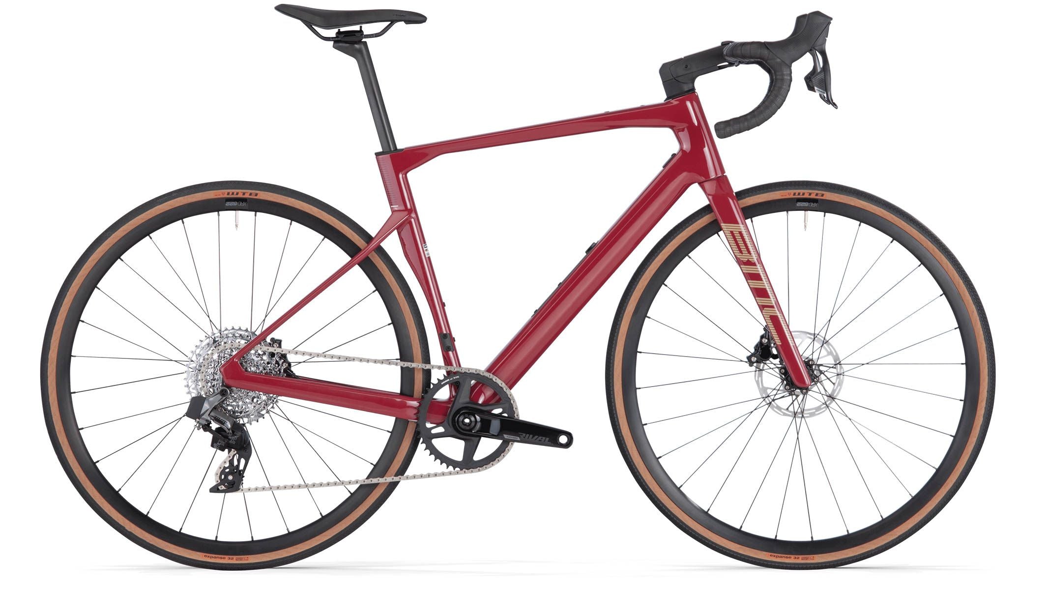 BMC Roadmachine X TWO Darkred/Sand