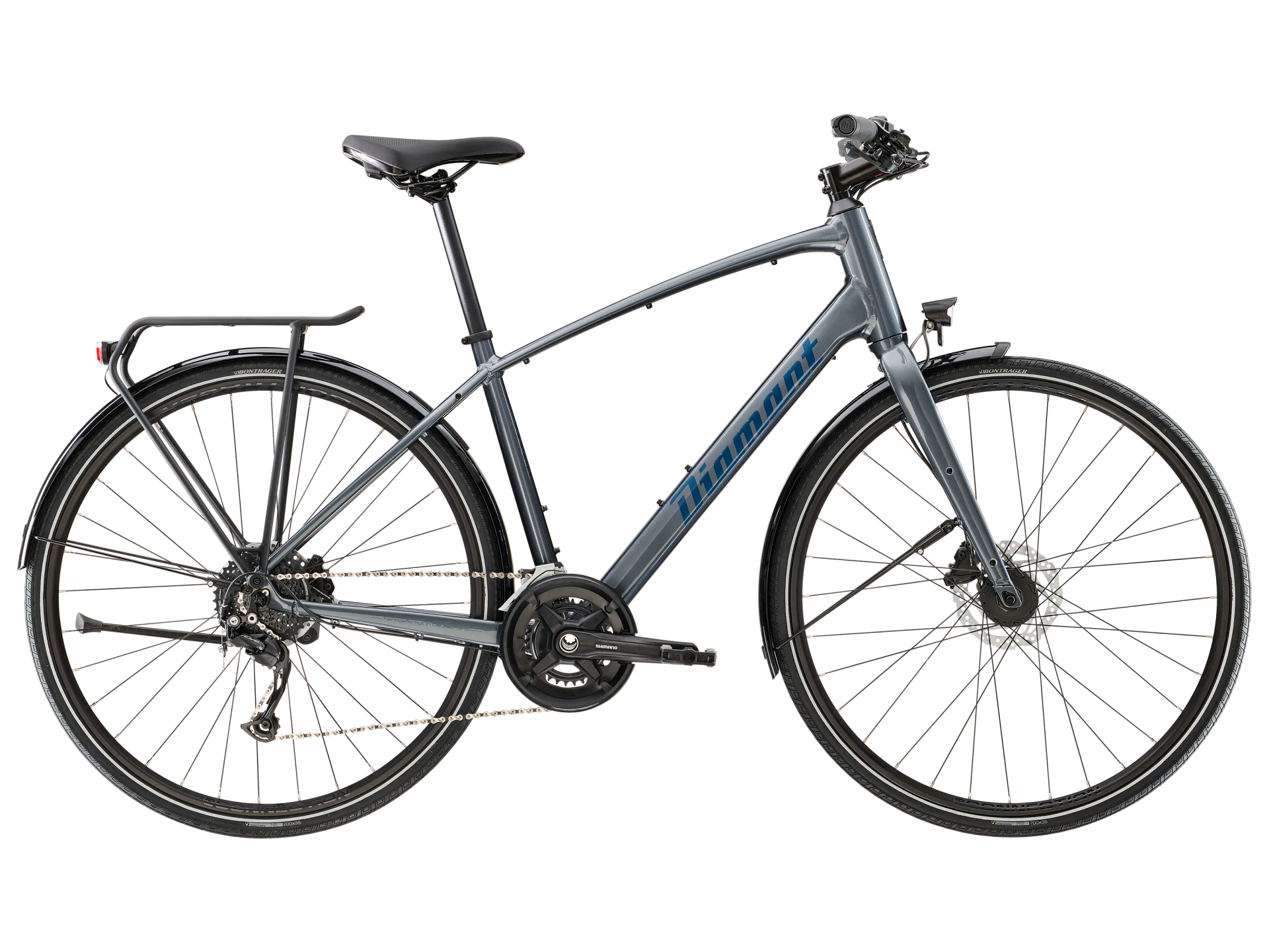 trekkingrad diamant rubin super legere Diamant Rubin 2023 Magnetitgrau: Ultraleichtes City-Trekkingrad