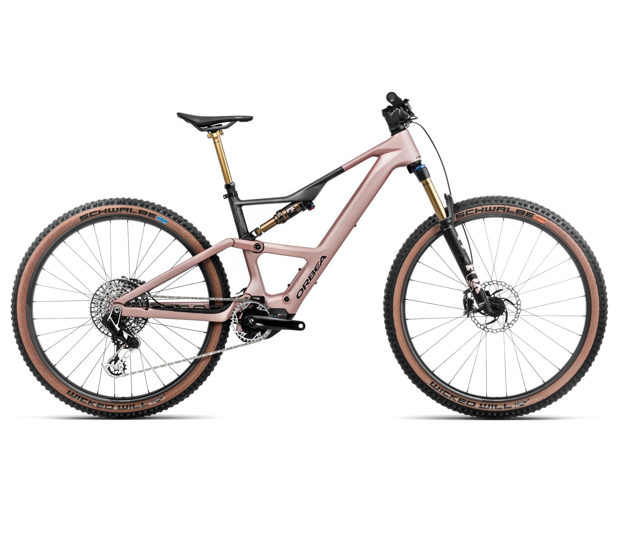 Orbea RISE SL M-LTD 420W Desert Rose - Carbon Raw 2025