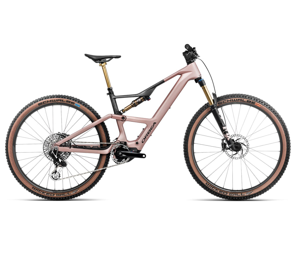 Orbea RISE SL M-LTD 630W Desert Rose - Carbon Raw 2025