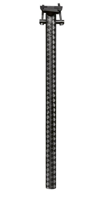 Beast Seatpost SQ-Finish 350mm - Liquid-Life #Wähle Deine Farbe_Schwarz