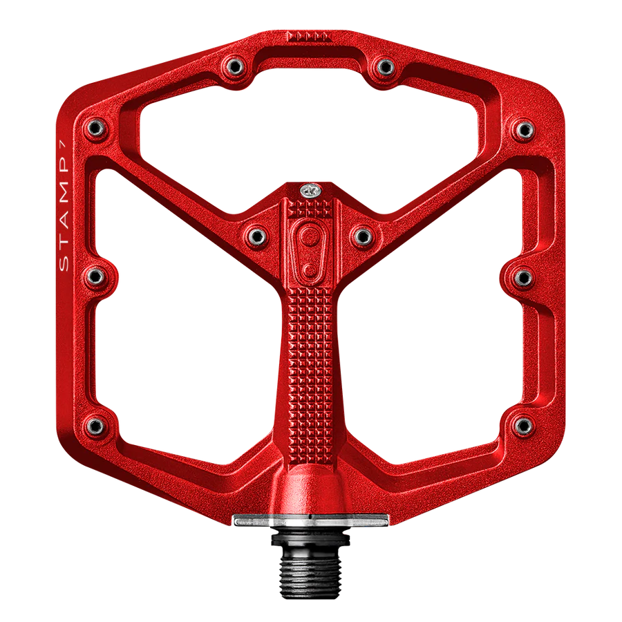 Crankbrothers Stamp 7 Plattform-Pedal - Liquid-Life #Wähle Deine Farbe_Red